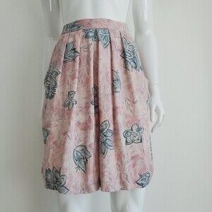 Vintage 80's Hilo Hattie Pink Floral High Waist Shorts